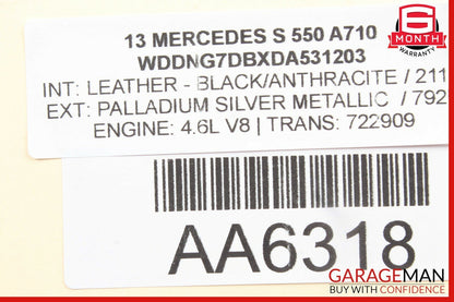 07-13 Mercedes W221 S550 Rear Left Driver Side Door Window Regulator Motor OEM