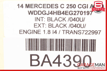 08-14 Mercedes W204 C250 C300 Front Left Driver Side Door Control Module Unit