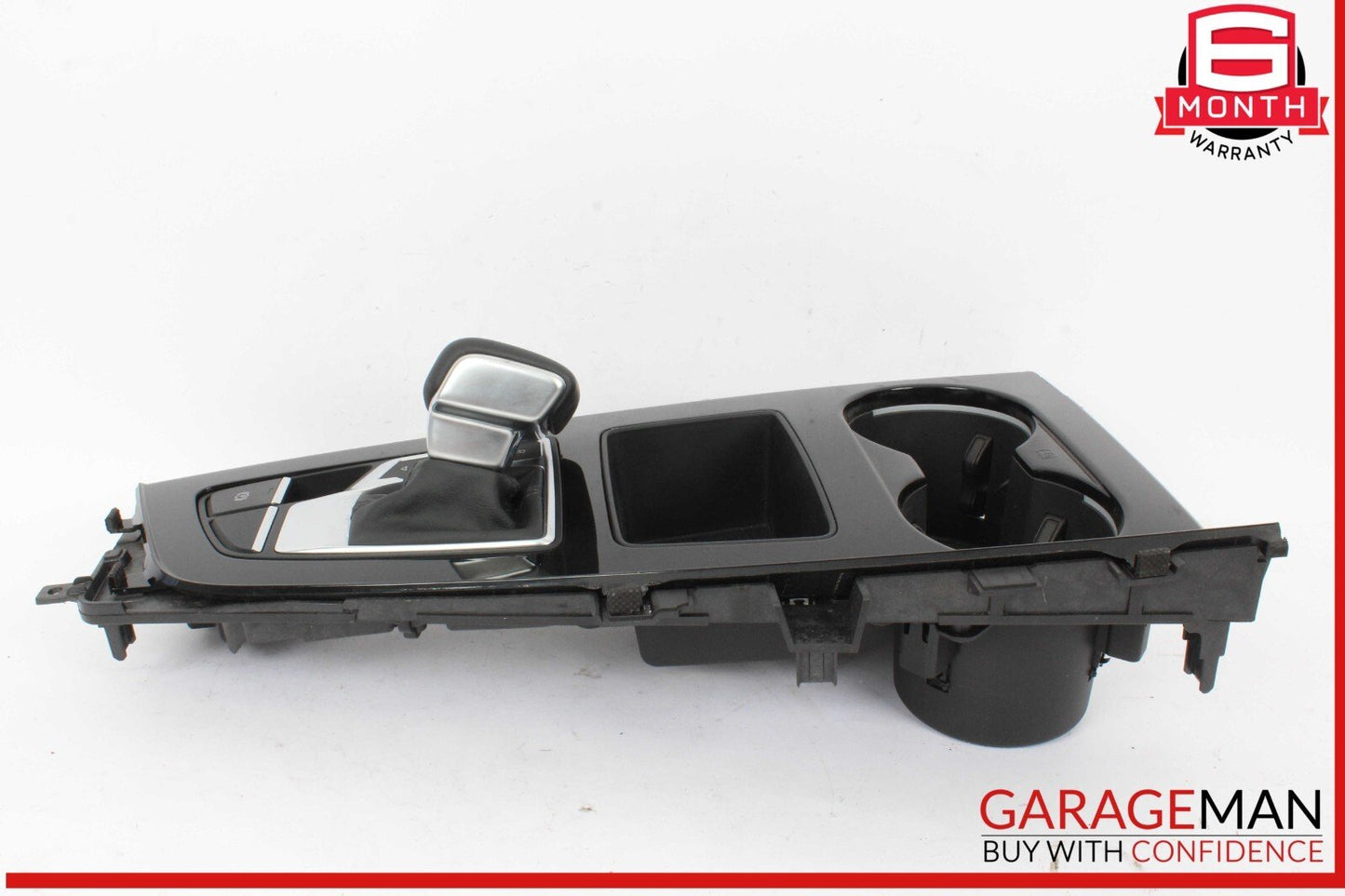 17-24 Audi A4 Center Console Cup Holder w/ Gear Shifter Lever Knob OEM
