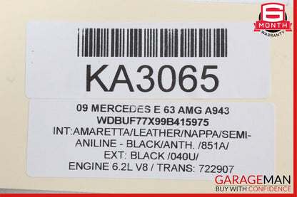 03-09 Mercedes W211 E350 E550 E63 AMG Front Right Door Lock Actuator Keyless Go