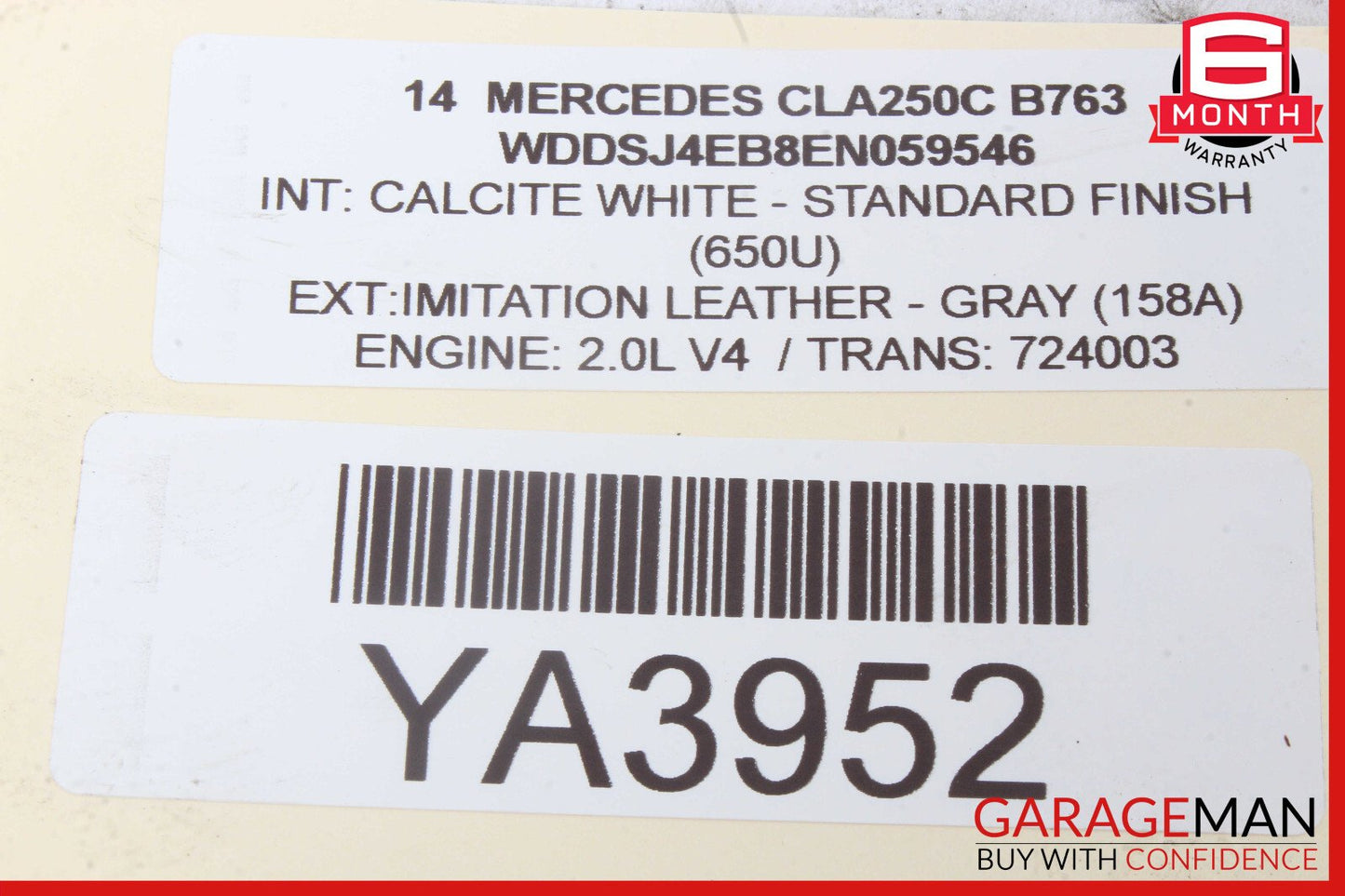 14-18 Mercedes W117 CLA250 GLA250 Engine Starter Motor 2709060700 OEM
