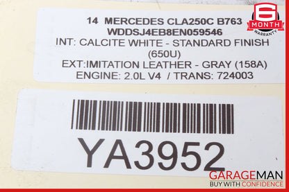14-18 Mercedes W117 CLA250 GLA250 Engine Starter Motor 2709060700 OEM
