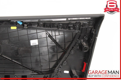 18-24 Audi S5 A5 RS5 Front Left Door Panel Trim Leather / Suede Black OEM