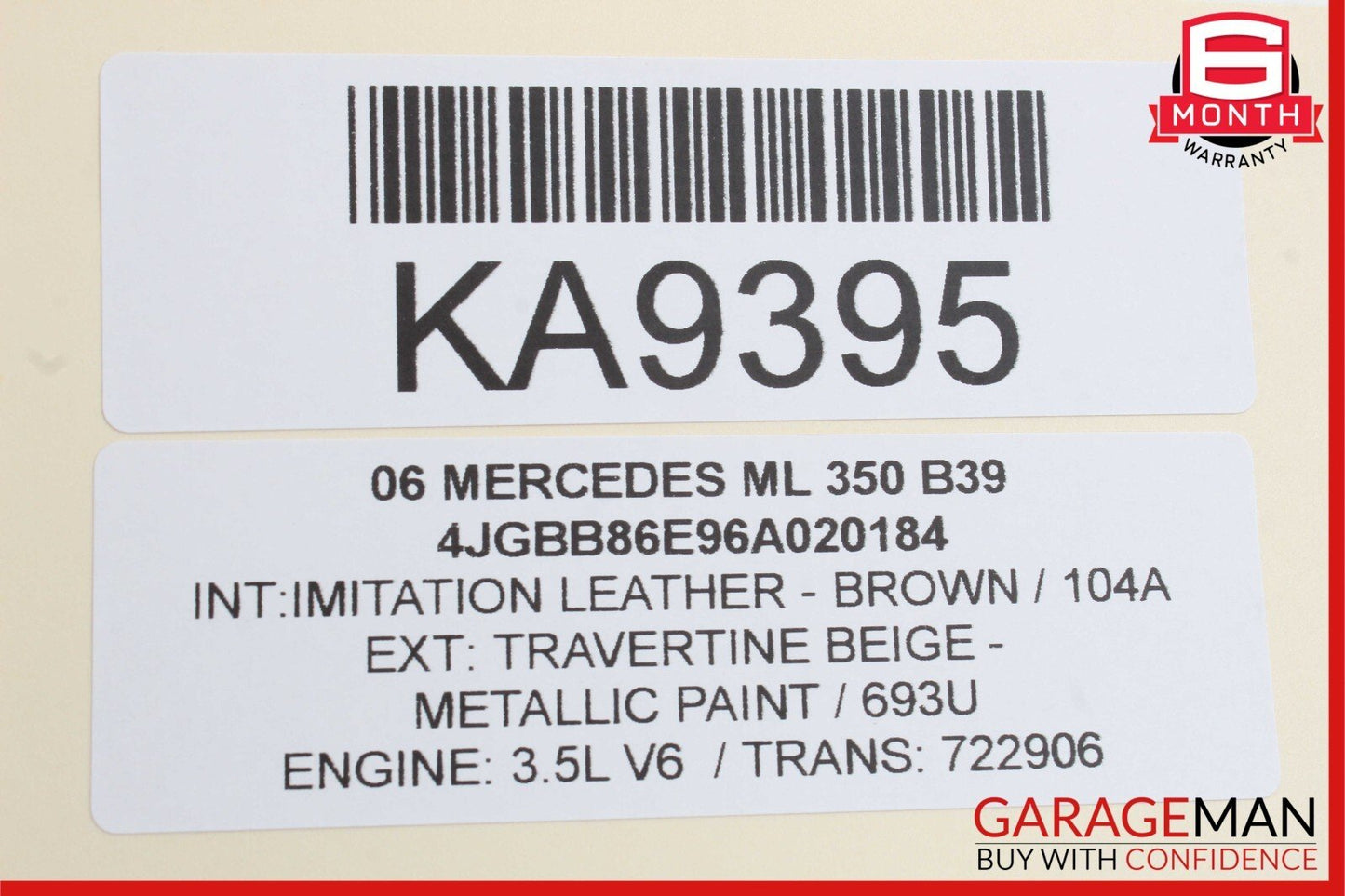 06-12 Mercedes X164 GL450 R350 ML350 Front Right Side Door Control Module Unit