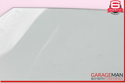 17-20 BMW 530E Front Right Passenger Side Door Window Glass OEM