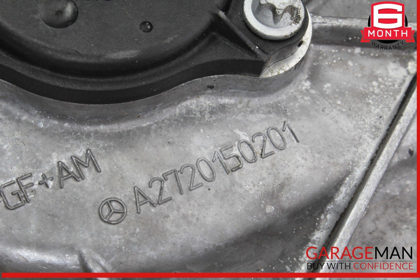 05-13 Mercedes W204 C300 ML350 Front Left Side Engine Timing Chain Cover Plate