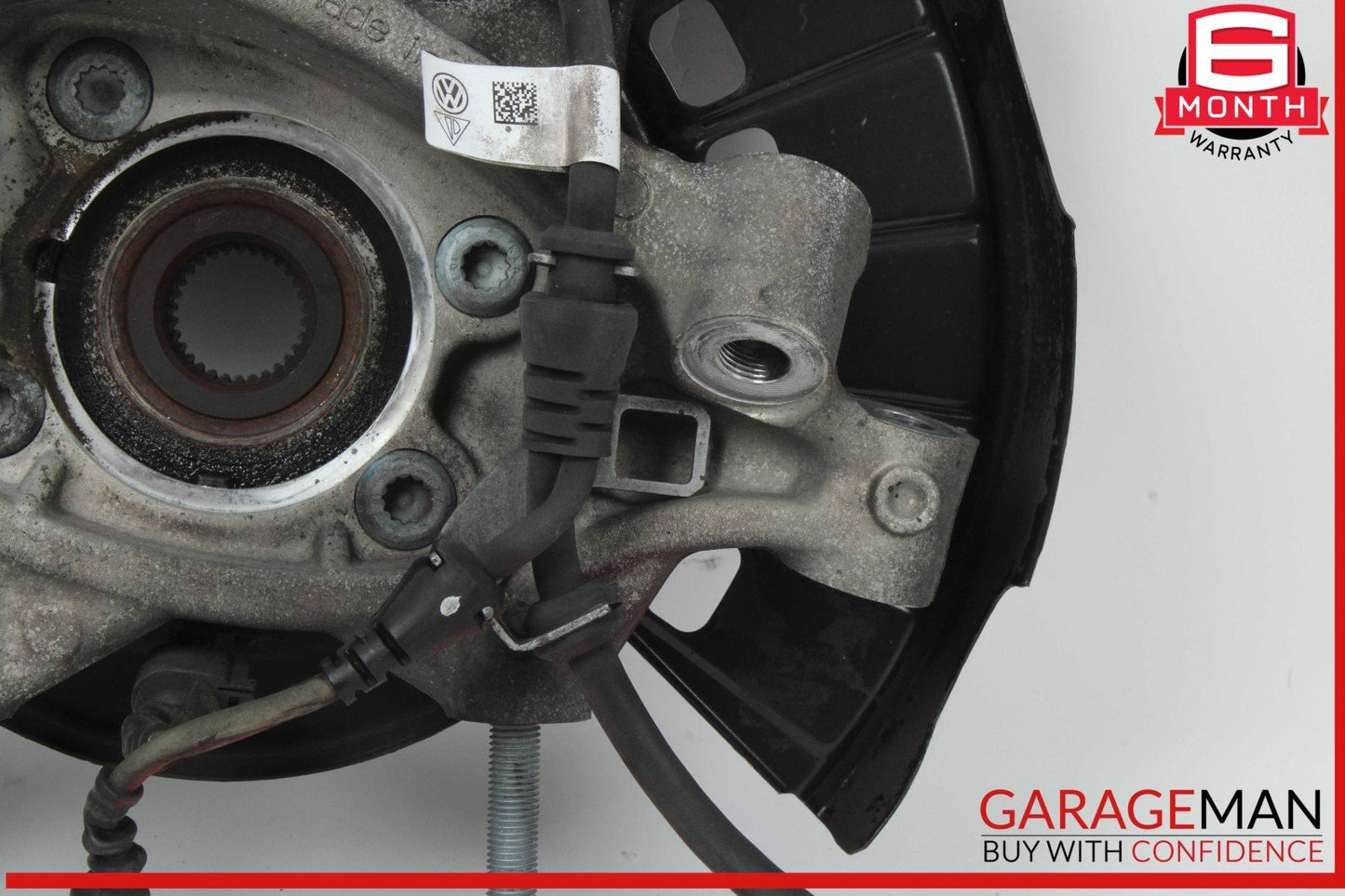 11-14 Porsche Cayenne 958 Rear Left Driver Side Spindle Knuckle Wheel Hub OEM