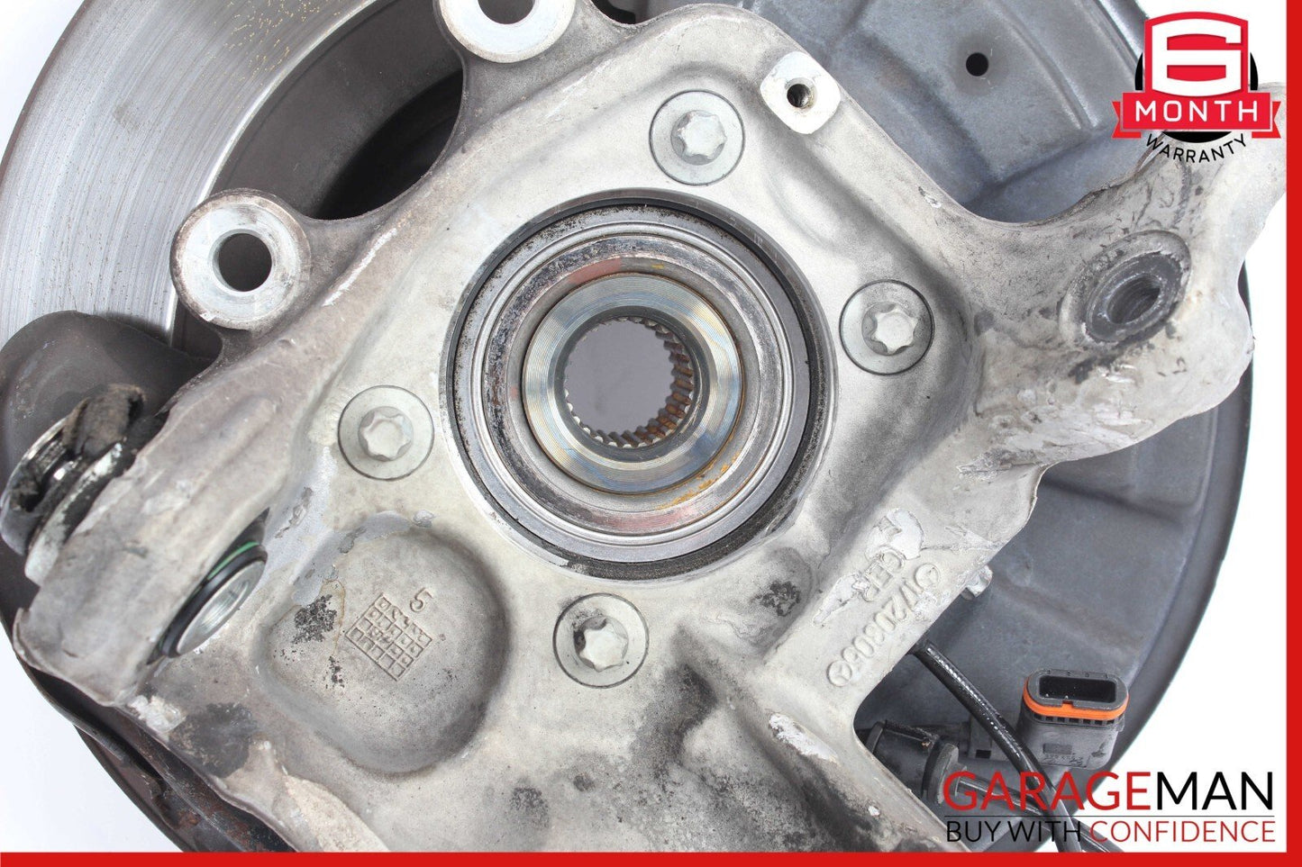 12-20 Mercedes R172 SLK250 Rear Left Wheel Spindle Knuckle Hub Bearing Assy OEM