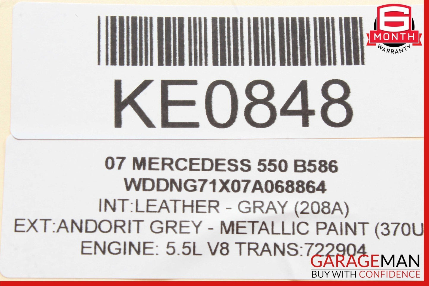 07-13 Mercedes W221 S550 S65 AMG Rear Left Or Right Side Door Control Module OEM