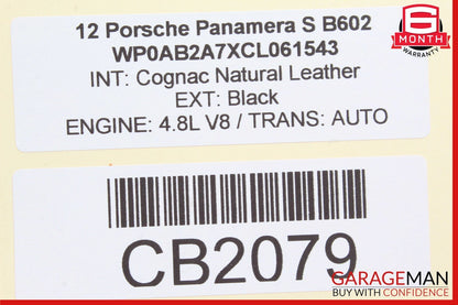 10-16 Porsche Panamera S Rear Left / Right Side Upper Control Arm OEM