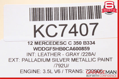 08-14 Mercedes W204 C350 Rear Left Driver Side Exterior Door Handle OEM