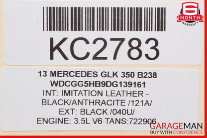 08-15 Mercedes GLK350 C250 C300 Front Right Side Seat Airbag Air Bag SRS Black