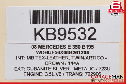 03-09 Mercedes W211 E350 E320 Rear Left Side Door Controller Module Unit OEM