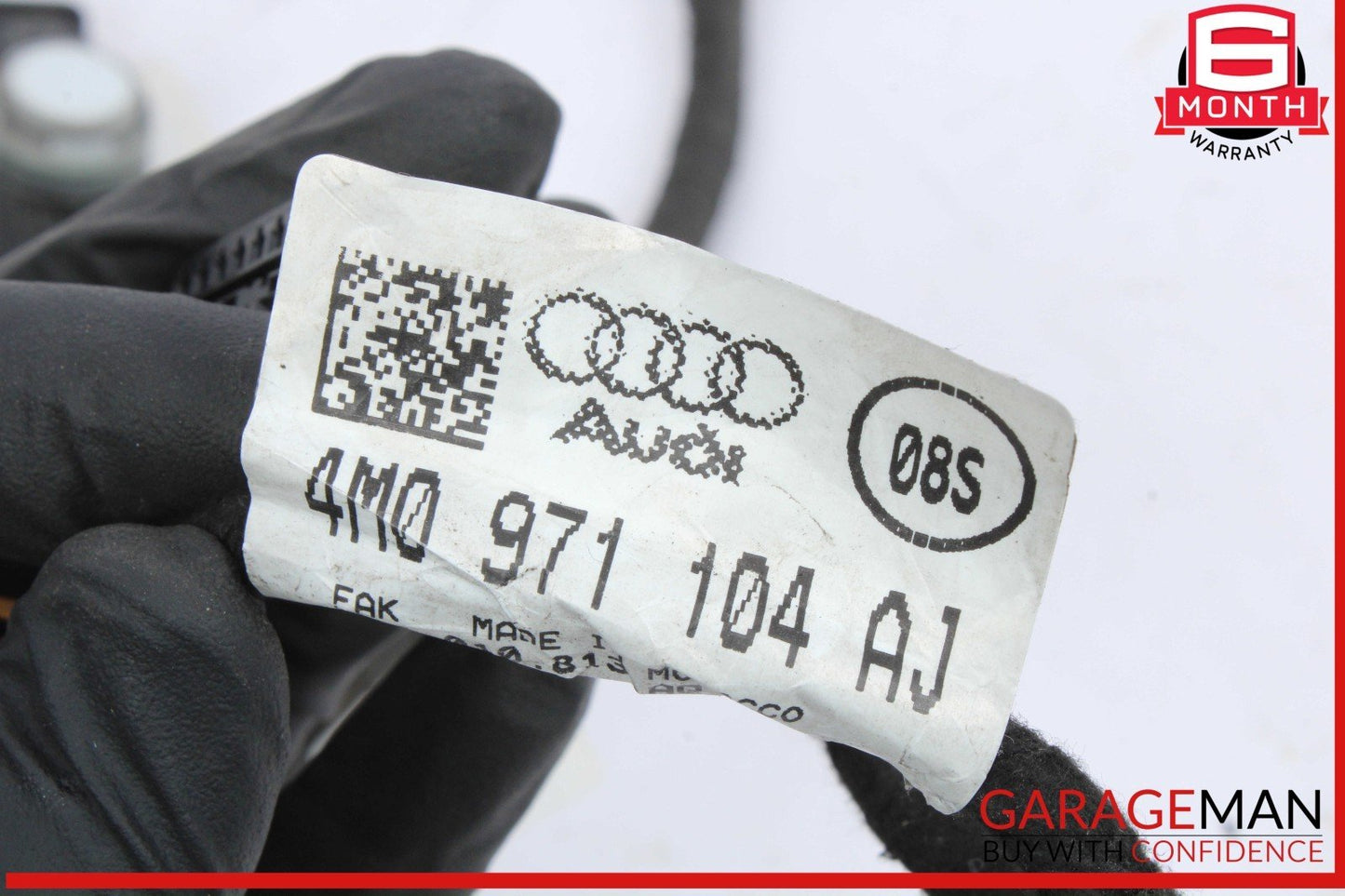 17-24 Audi Q7 Rear Bumper Wire Wiring Harness w/ Sensors 4M0971104AJ OEM