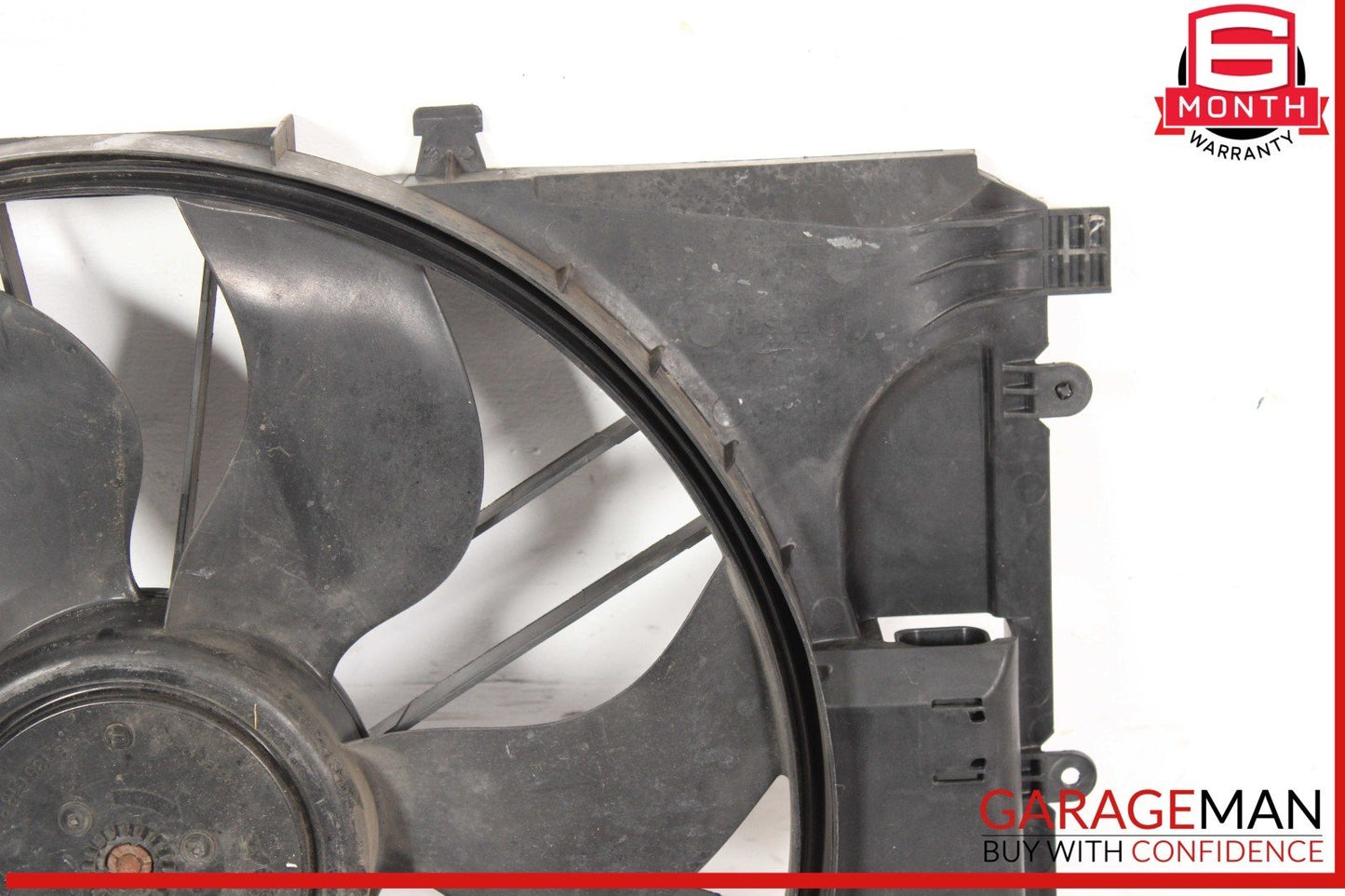 08-20 Mercedes W204 C250 E350 Engine Radiator Cooling Fan Motor Shroud Assy OEM