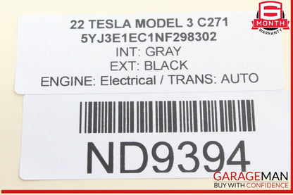 17-23 Tesla Model 3 Rear Right Passenger Side Bumper Mount Support Bracket OEM