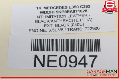 08-20 Mercedes W212 E350 C300 Front Right Side Seat Control Module Unit OEM