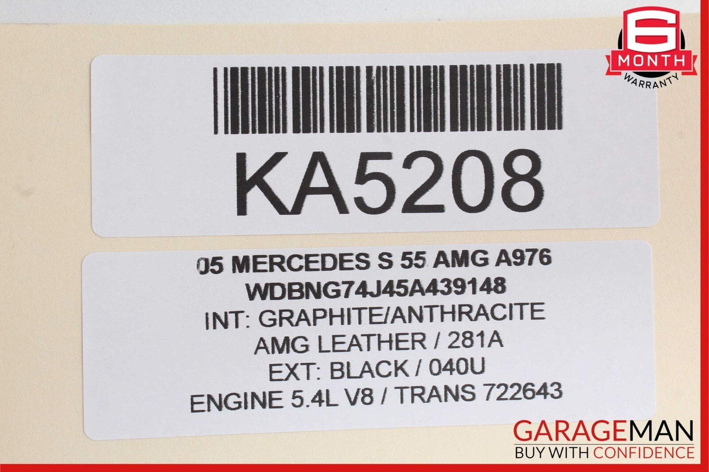 00-14 Mercedes W220 S55 AMG Voice Communication Control Module Unit OEM