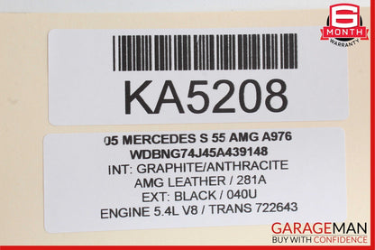 00-14 Mercedes W220 S55 AMG Voice Communication Control Module Unit OEM
