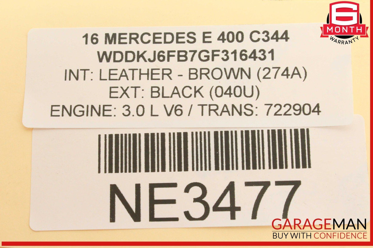 12-18 Mercedes W212 E400 E550 Rear Right or Left Lower Spring Seat Control Arm