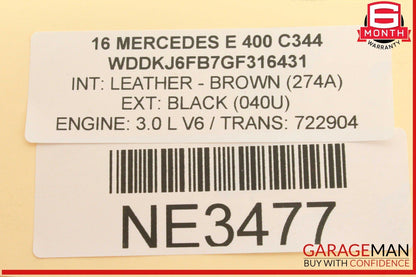12-18 Mercedes W212 E400 E550 Rear Right or Left Lower Spring Seat Control Arm