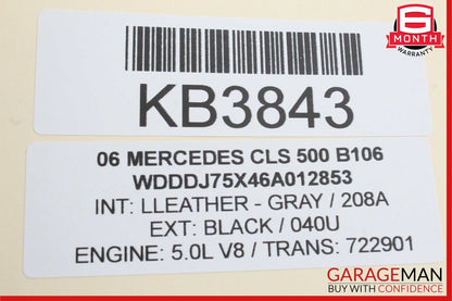 06-11 Mercedes W219 CLS500 E320 Steering Column Control Switches Assembly OEM