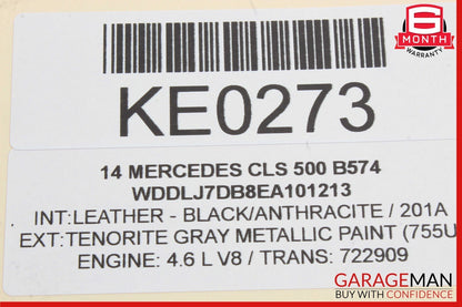 08-17 Mercedes W218 CLS500 C350 Rear Left Side Door Lock Latch Actuator OEM