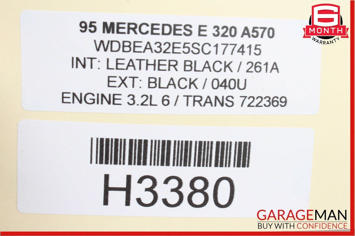 94-02 Mercedes W124 E320 Rear Right / Left Side Upper Forward Control Arm OEM