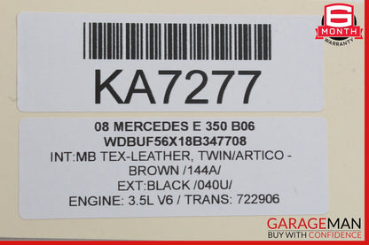 03-09 Mercedes W211 E500 E63 Door Lock Latch Actuator Front Right Passenger OEM