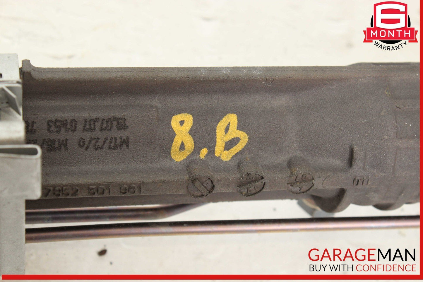 03-11 Bentley Continental GTC Power Steering Rack and Pinion 3W1422071D OEM