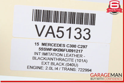 15-20 Mercedes W205 C300 C350e C63 AMG Front Right Side Seat Control Module Unit