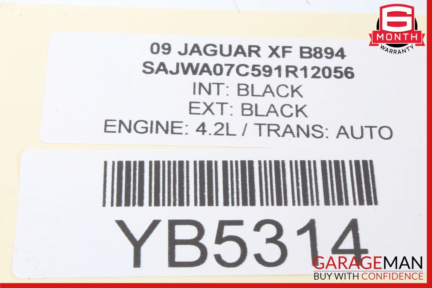 09-15 Jaguar XF Front Left Side Door Lock Latch Actuator 8X23203A29CD