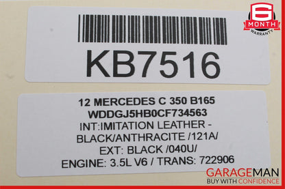 12-14 Mercedes W204 C350 C300 Speedometer Odometer Instrument Cluster Gauge OEM