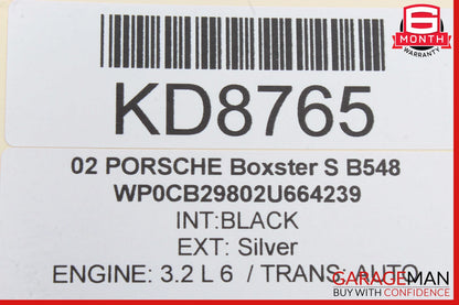 97-04 Porsche Boxster 986 Front Right Seat Belt Seatbelt Retractor Black OEM