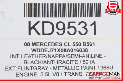 07-14 Mercedes W216 CL550 CL600 S600 RWD Front Right ABC Shock Strut Hydraulic