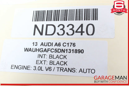 12-18 Audi A6 A7 Transmission Oil Cooler Hose Tube OEM
