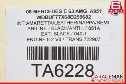 06-11 Mercedes W211 E63 AMG CLS350 CLS500 Power Brake Master Cylinder Pump OEM