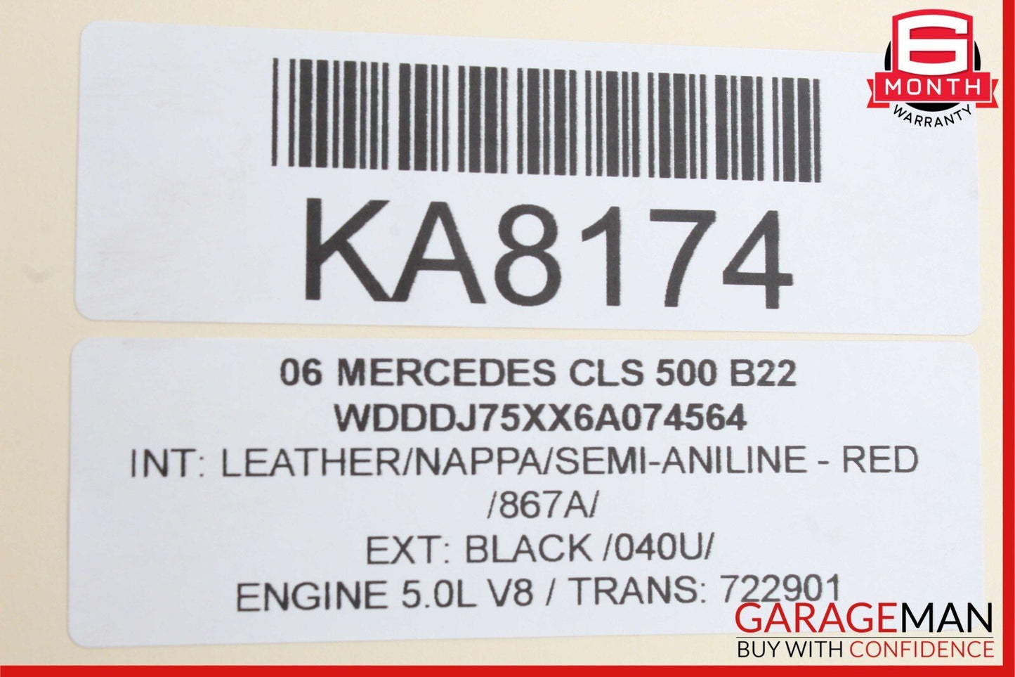 06-11 Mercedes W219 CLS500 Front Left Side Keyless Go Door Lock Latch Actuator