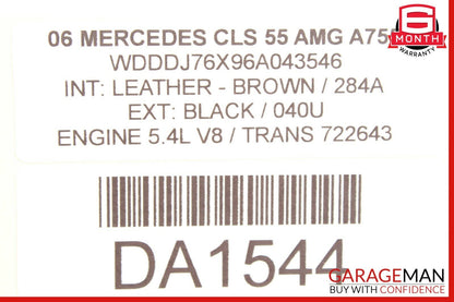 06-11 Mercedes W219 CLS550 CLS55 AMG Front Right Side Door Control Module Unit