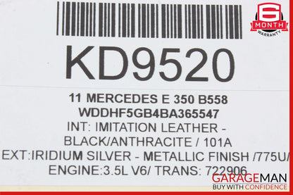 10-16 Mercedes W212 E350 E250 RWD Sedan Front Left Spindle Knuckle Hub Bearing