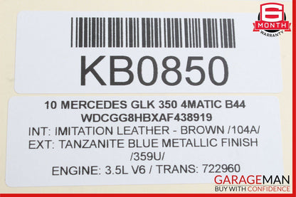 09-15 Mercedes X204 GLK350 Rear Left / Right Side Upper Rearward Control Arm OEM