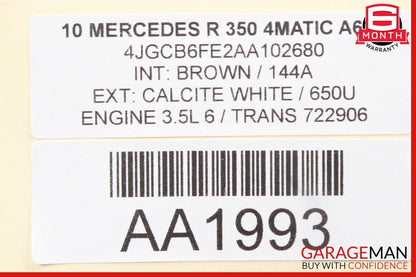 09-12 Mercedes R350 E350 CLS500 SL500 Subwoofer Amp Amplifier Harman Becker OEM