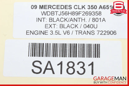 03-09 Mercedes W209 CLK350 Right Door Lock Latch Actuator 2097200435 OEM