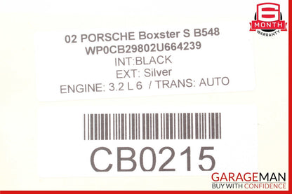 97-04 Porsche Boxster S 986 Fuel Gas Tank Filler Neck Line Pipe Assembly OEM