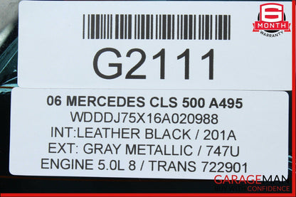 03-09 Mercedes W209 CLK500 CLK550 Convertible Soft Top Rear Glass OEM