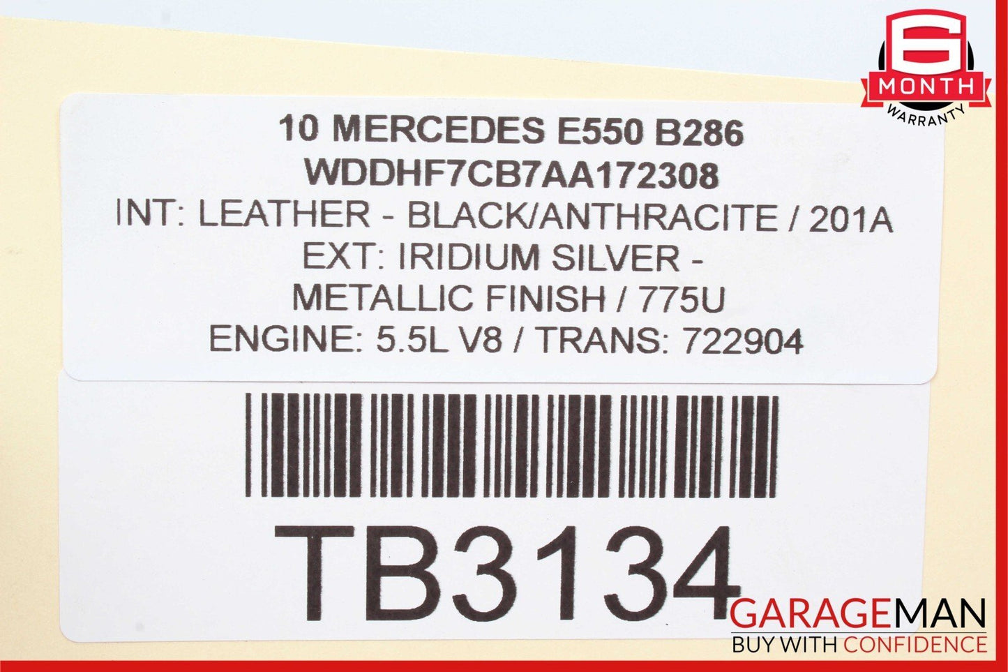 10-16 Mercedes W212 E550 Front Right Side Wishbone Suspension Control Arm RWD