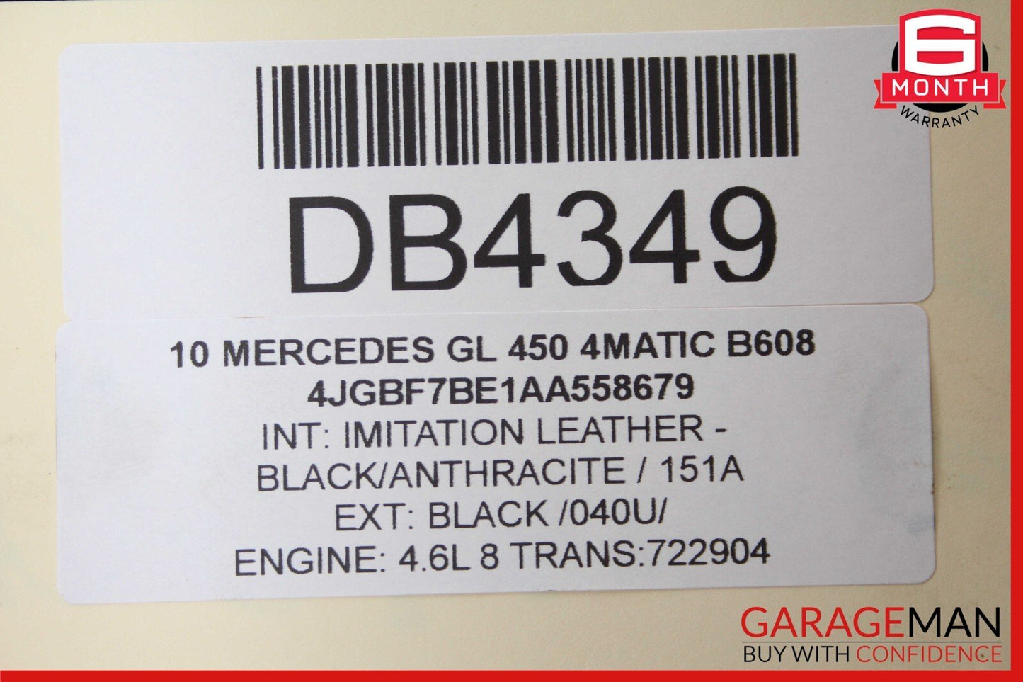 07-12 Mercedes X164 GL450 722.9 7G 4Matic Automatic Transmission Assy OEM 165k