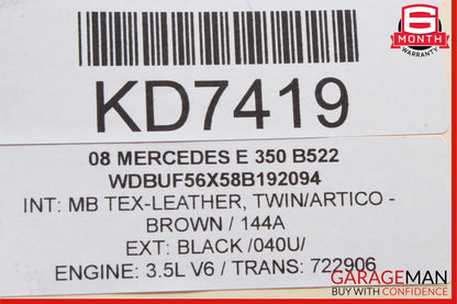 03-09 Mercedes W211 E350 E63 AMG Front Left Side Bumper Reinforcement Bracket