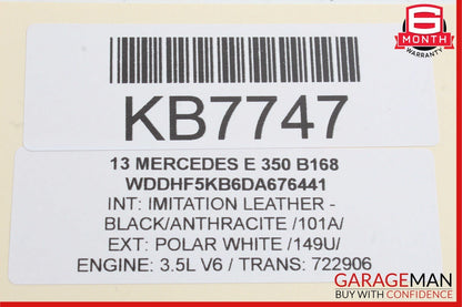 10-13 Mercedes W212 E350 E550 Instrument Cluster Speedometer Odometer
