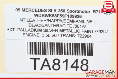 03-09 Mercedes R171 SLK350 Front Left Driver Side Lower Control Arm 203 11 OEM